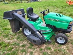 [USED] Lawn Tractor 20HP B&S Vanguard w/Bagger and Blower JOHN DEERE SABRE